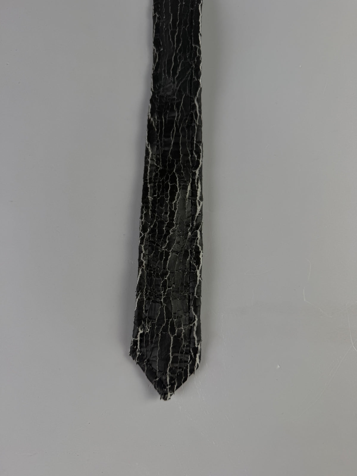 Cracked-Leather-Tie Sample