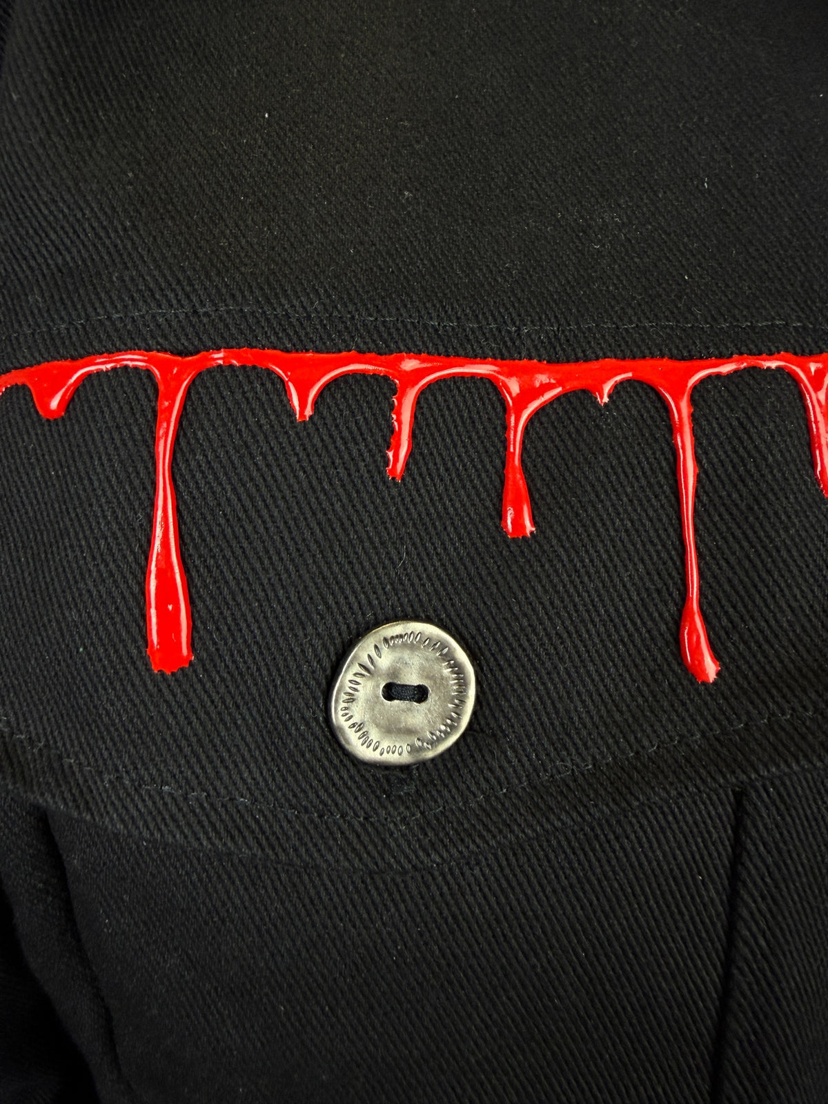 Bleeding Seams Jacket Black Sample
