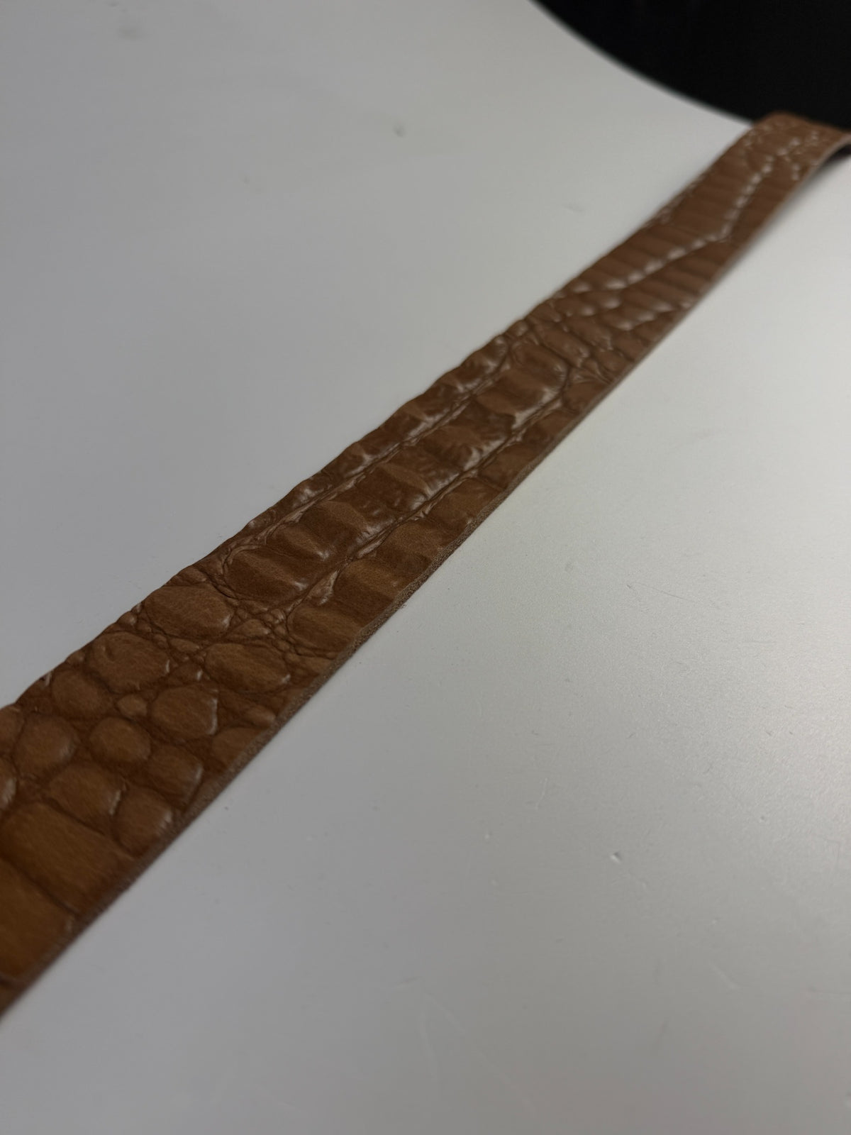Twin Belt Croco Sand Sample