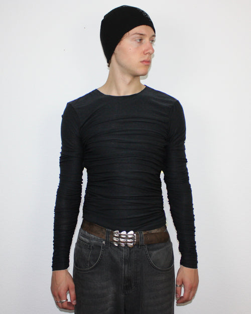 black drape longsleeve