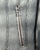 Cracked Leather Jacket (white)