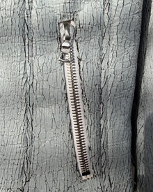 Cracked Leather Jacket (white)