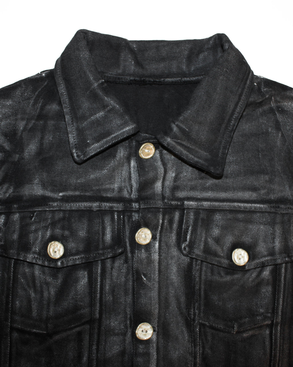 waxed denim jacket