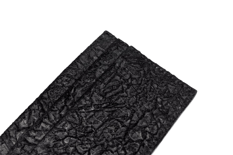 Crinkled Card Holder Black Imperfect Sample