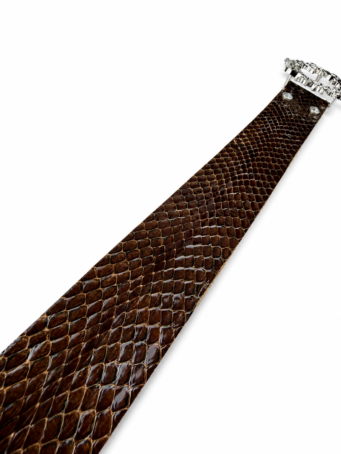 The Kranz Snakeskin brown