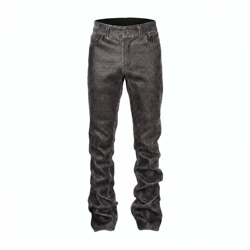Cracked Leather Pants (black)