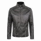Cracked Leather Jacket (black)