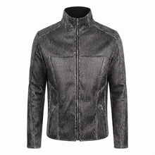 Cracked Leather Jacket (black)