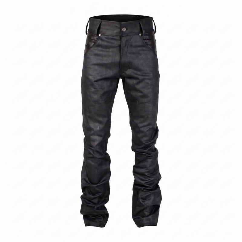 Waxed Bootcut Denim