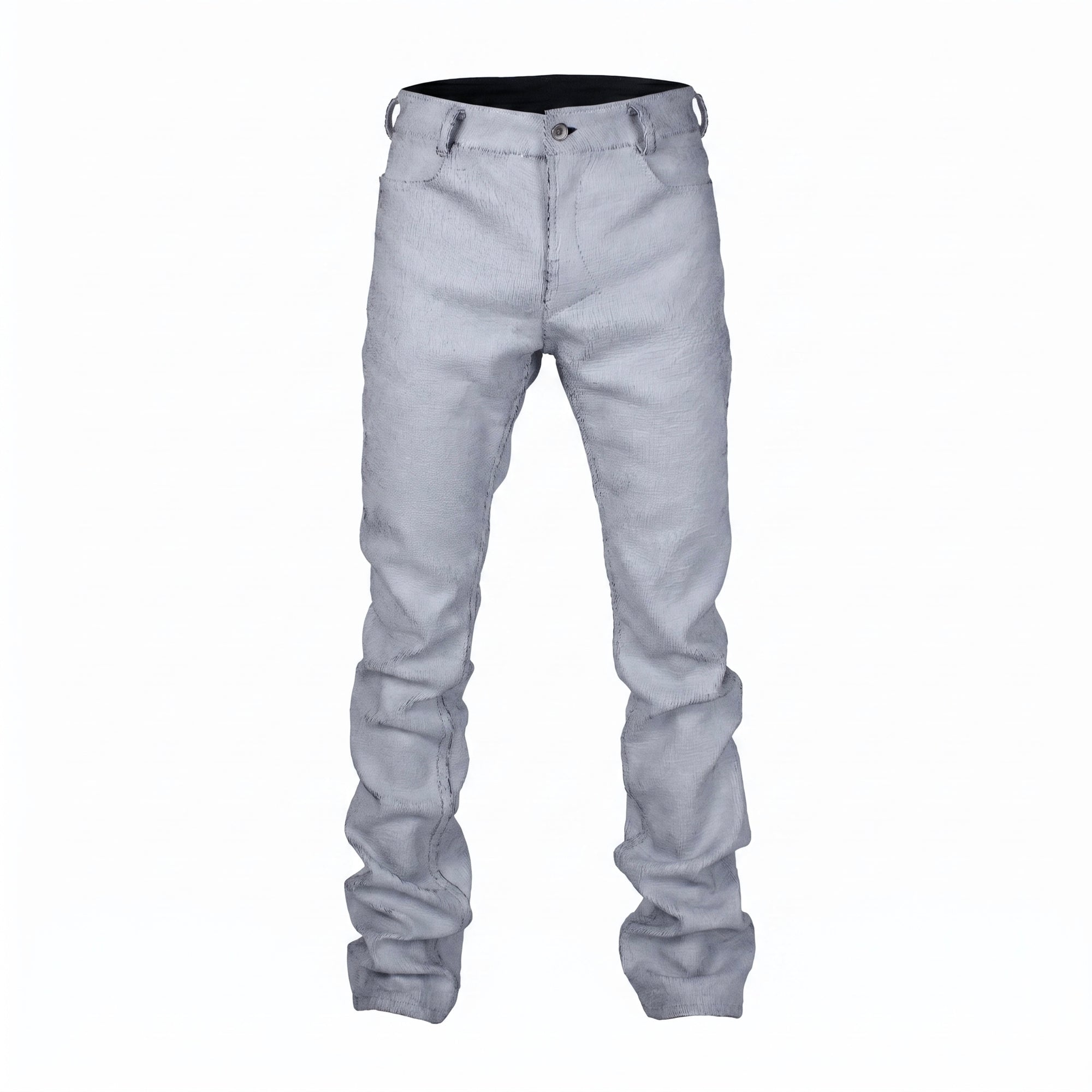 Cracked Leather Pants (white)