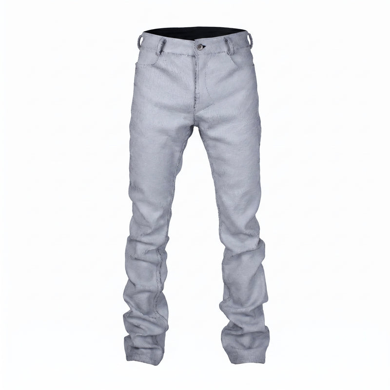 Cracked Leather Pants (white)