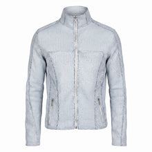 Cracked Leather Jacket (white)