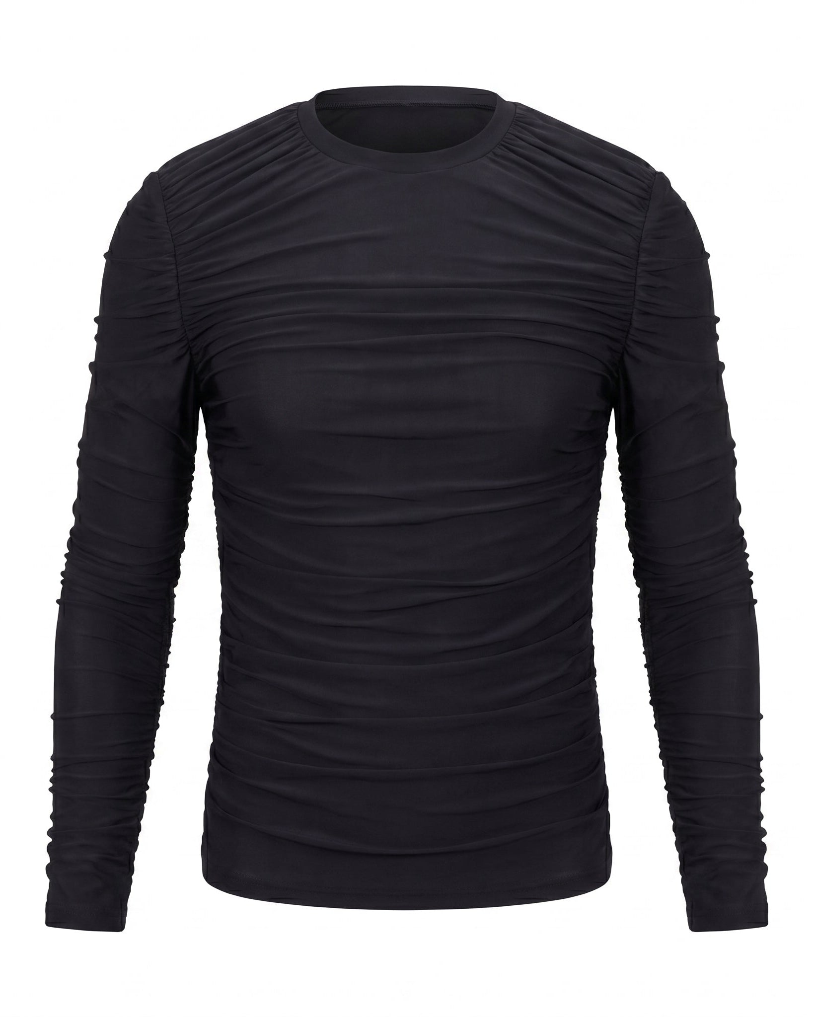 Drape Longsleeve with collar