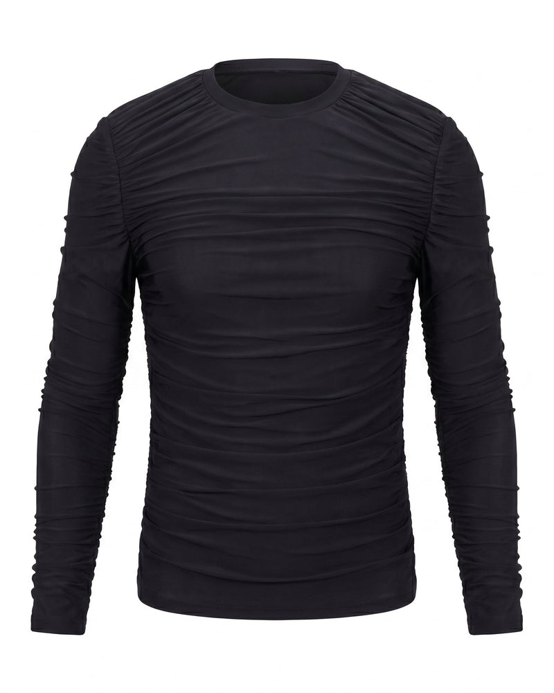 Drape Longsleeve with collar