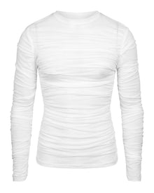 Drape Longsleeve with collar