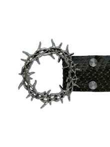 The Kranz Snakeskin green