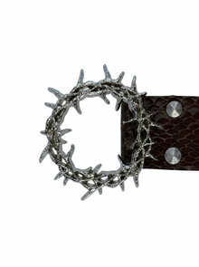 The Kranz Snakeskin brown