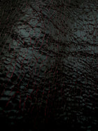 Cracked Leather Jacket red