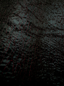 Cracked Leather Jacket red
