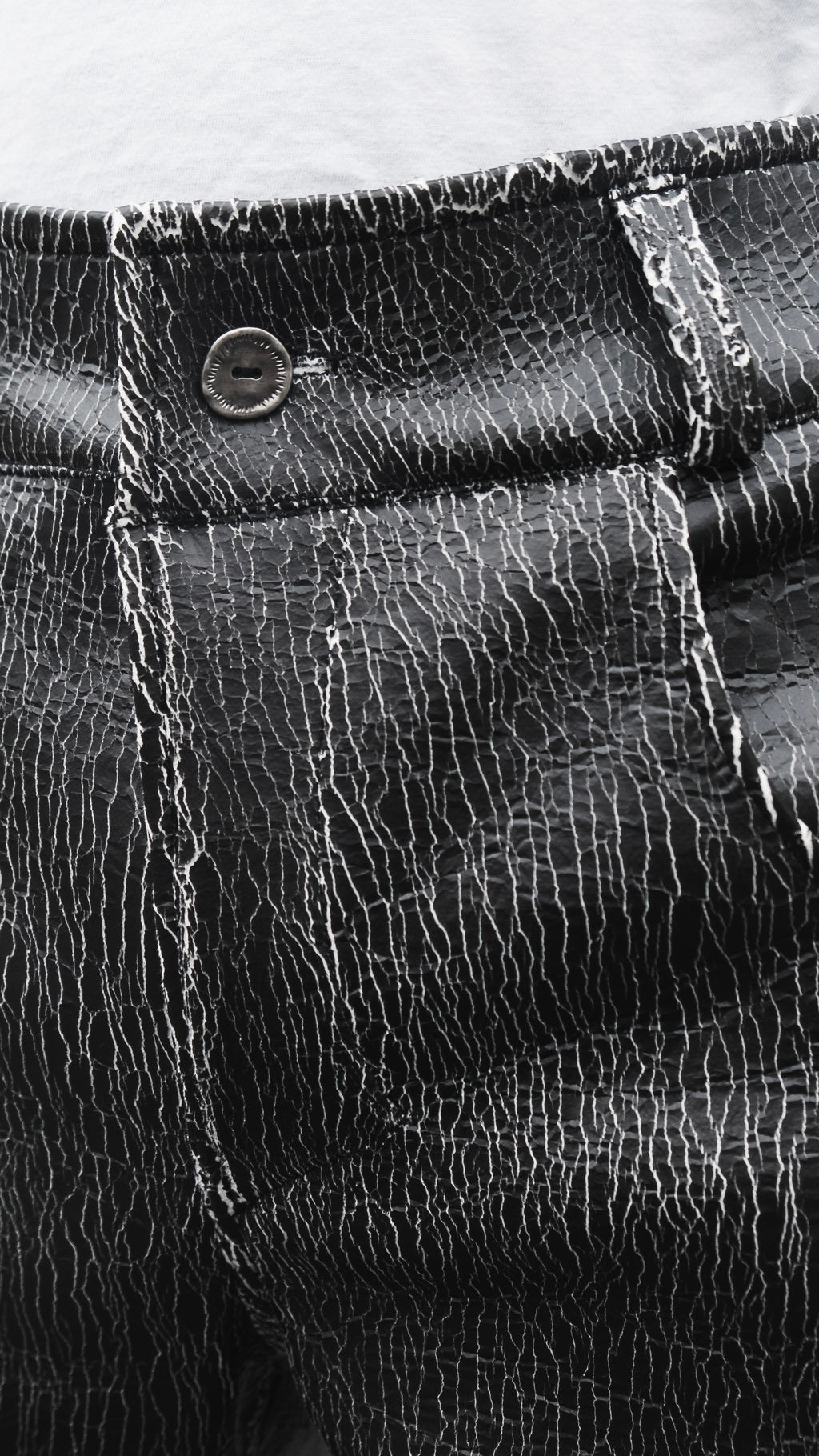 flared cracked pants