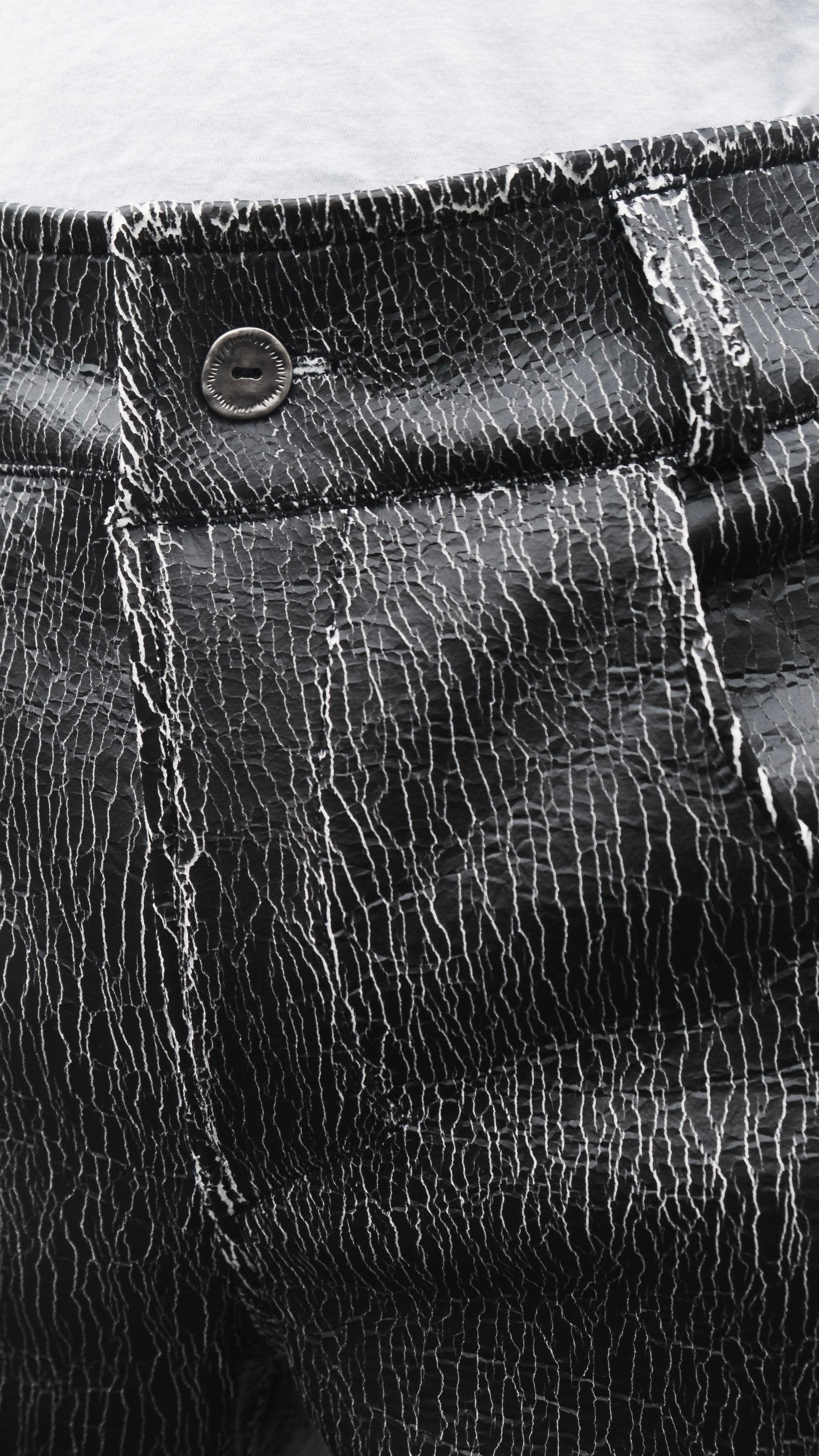 flared cracked pants