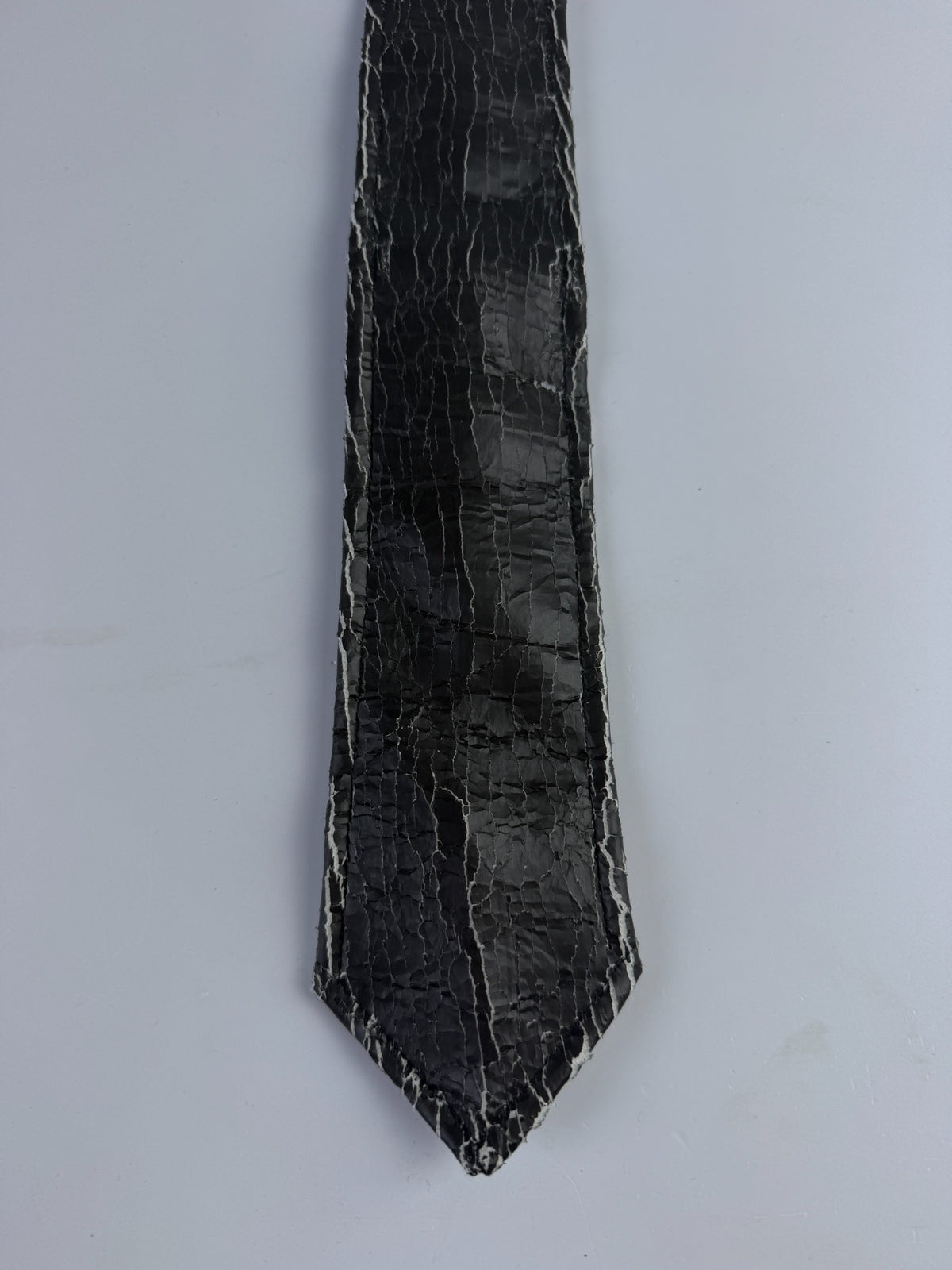 Cracked-Leather-Tie Sample