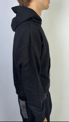 Stitched Hoodie Black Sample