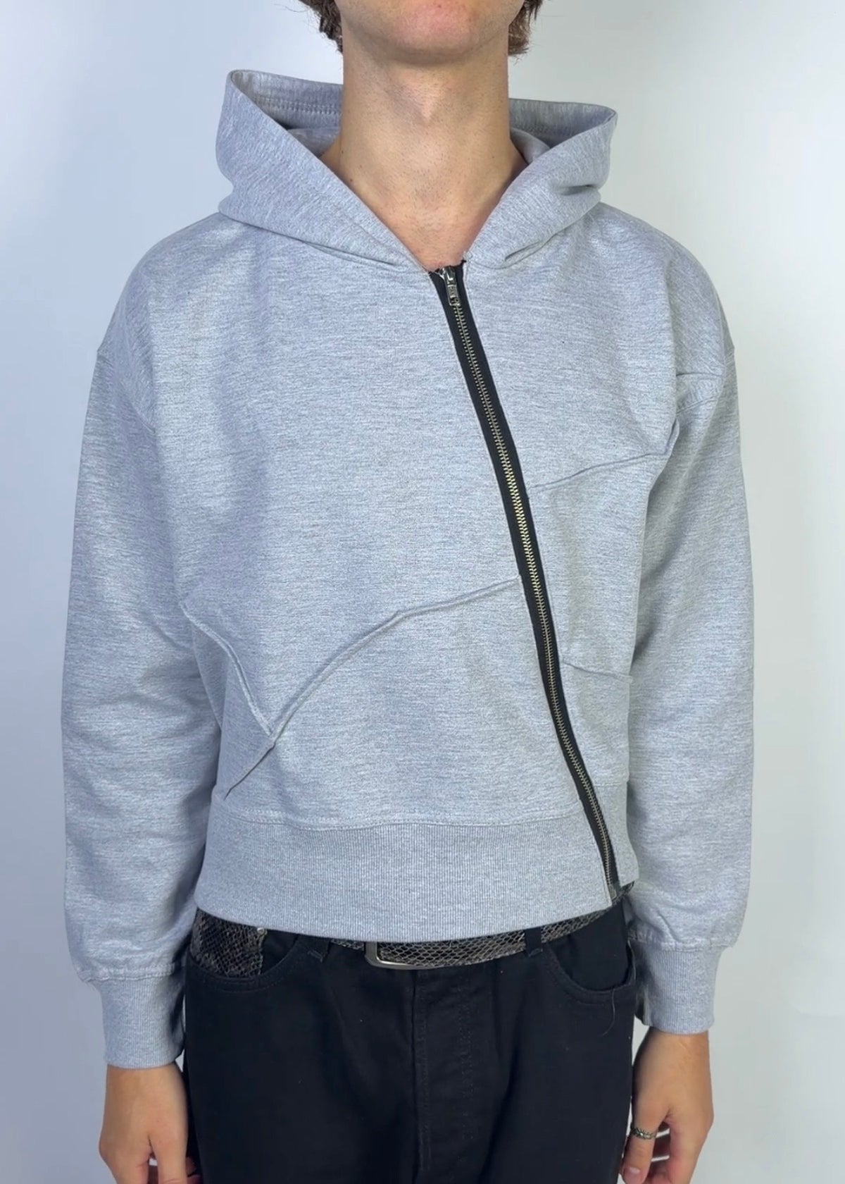 Asymmetrical Zip Up Sample