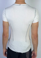 Ribb Scar Stitch Tee Sample