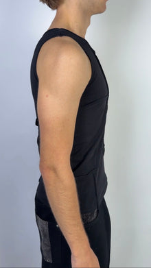 Crazy Tank Top Black Sample