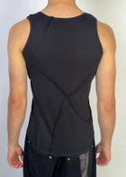 Crazy Tank Top Black Sample