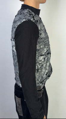 Silver Fur Jacket Sample