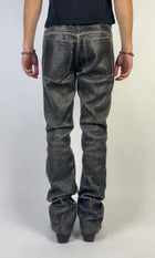Cracked Leather Pants Sample