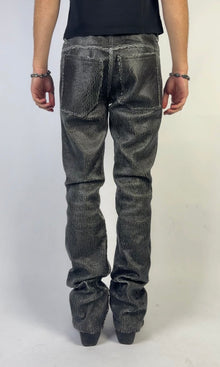 Cracked Leather Pants Sample