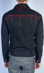 Bleeding Seams Jacket Black Sample