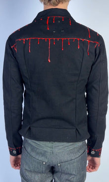 Bleeding Seams Jacket Black Sample