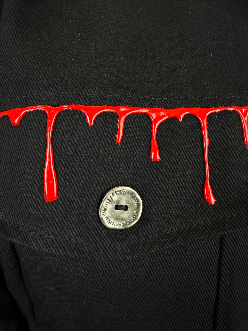 Bleeding Seams Jacket Black Sample