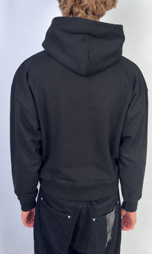 Stitched Hoodie Black Sample