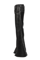 Cracked Leather Pants (flared)