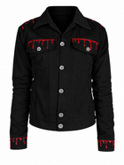 Bleeding Seams Jacket Black