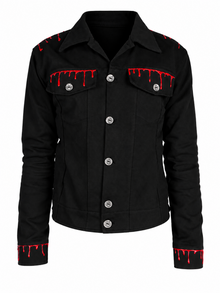 Bleeding Seams Jacket Black
