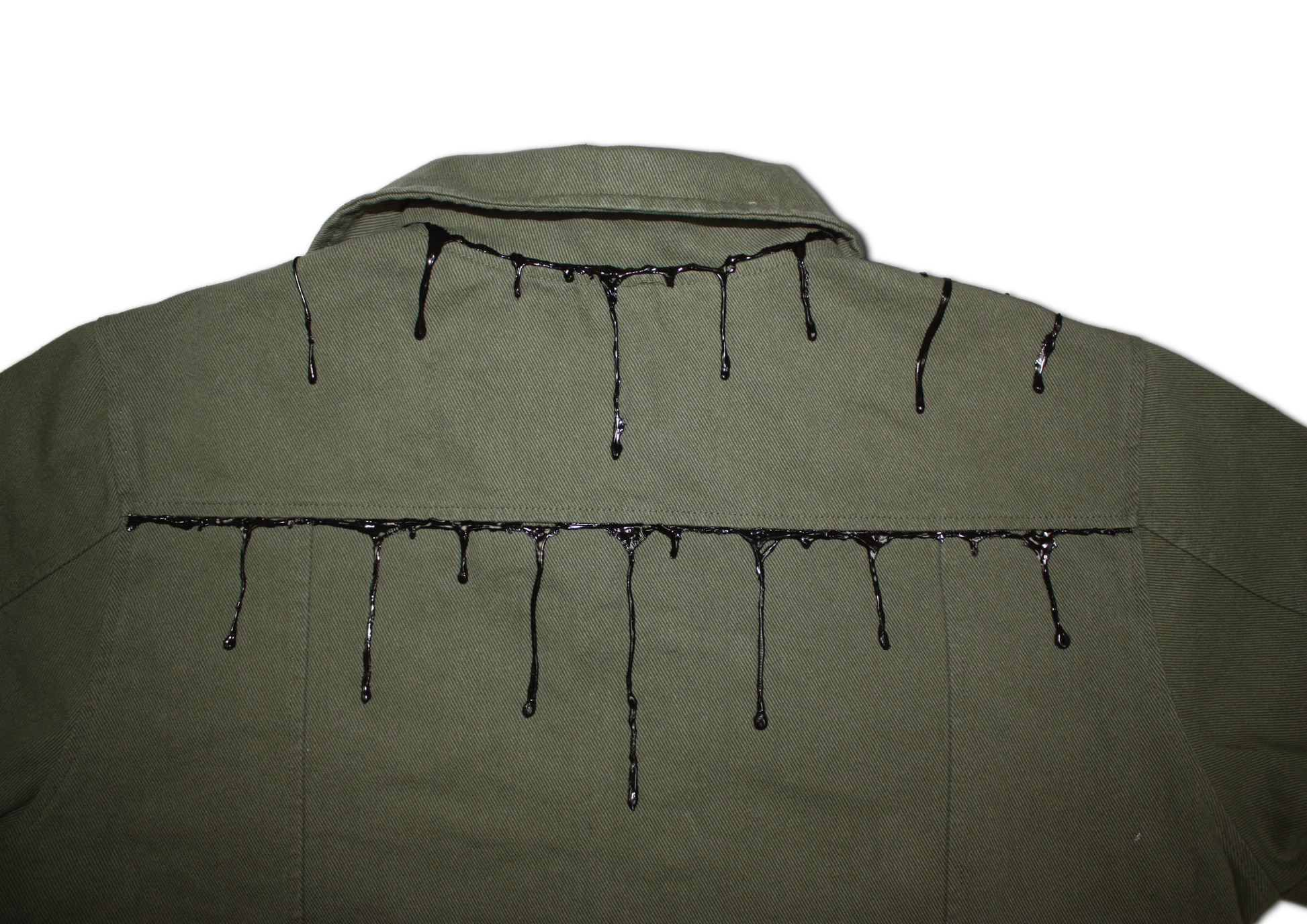 bleeding seams jacket