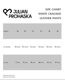 Cracked Leather Baggy Pants