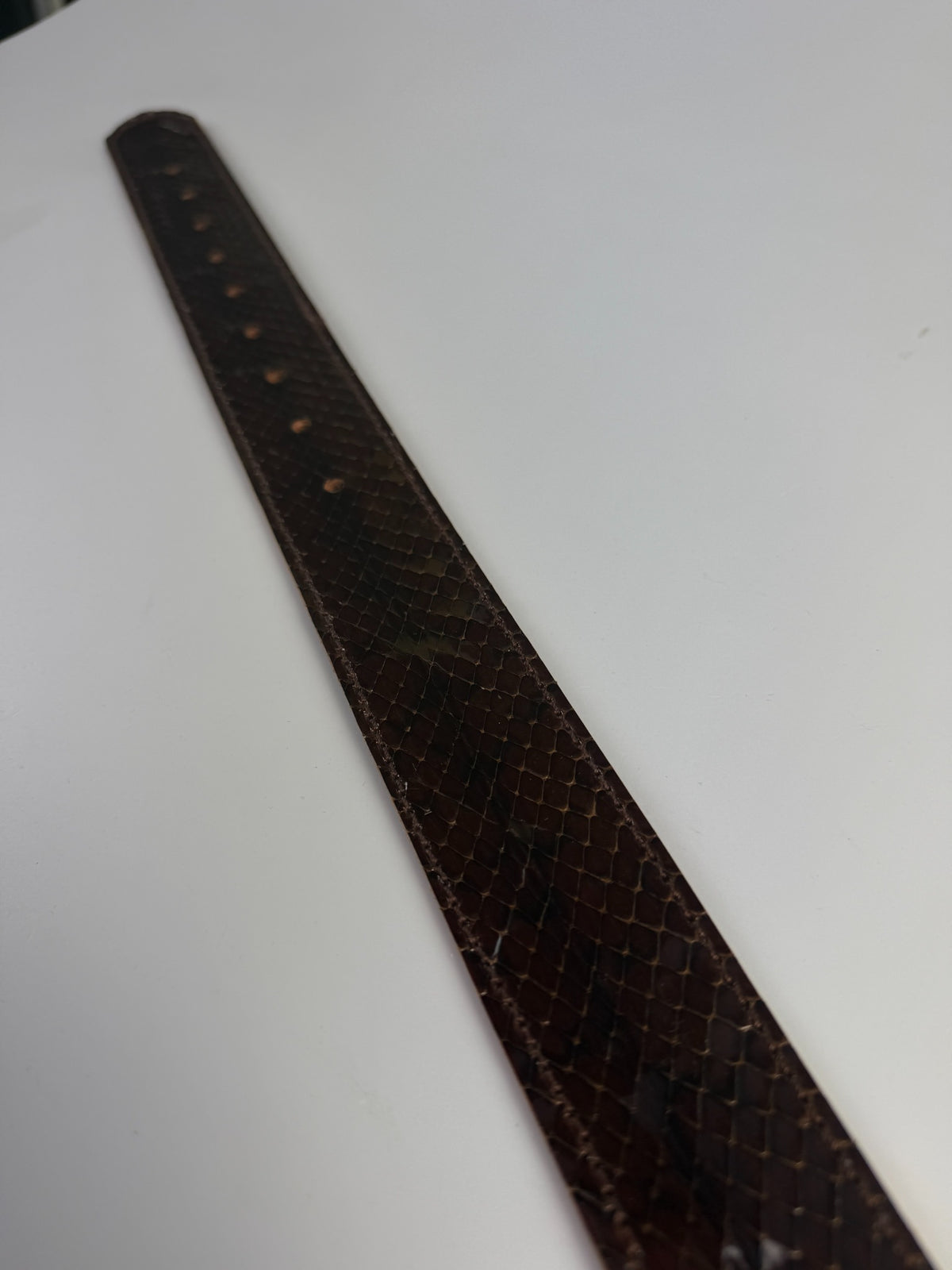 Kranz Brown Snake Skin Imperfect Sample