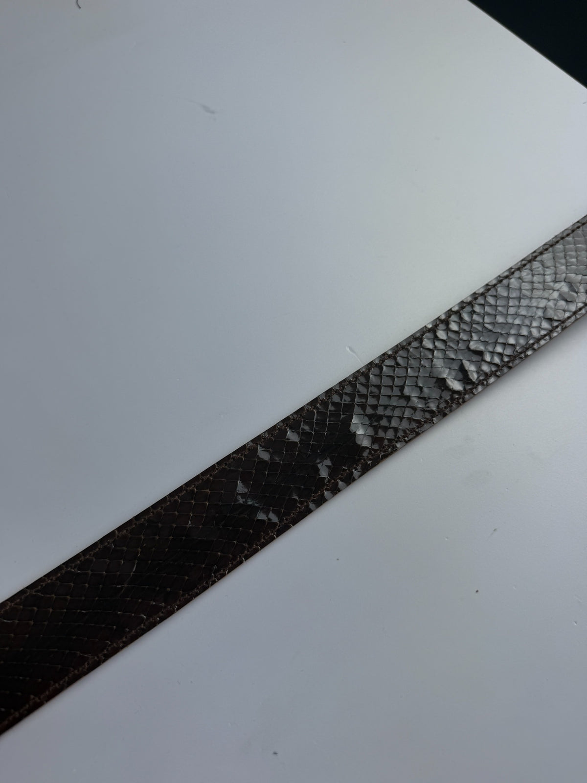 Kranz Brown Snake Skin Imperfect Sample
