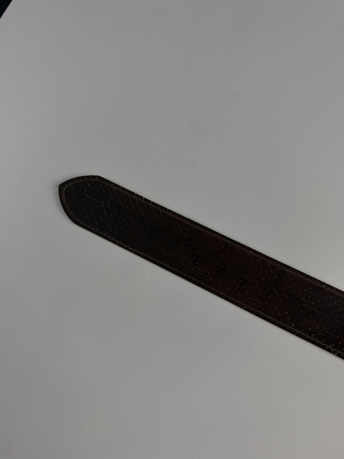 Kranz Brown Snake Skin Sample