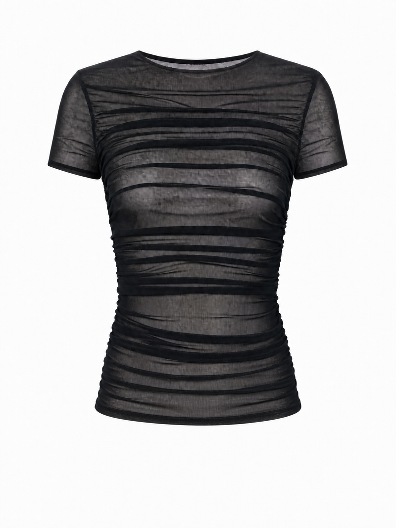 Drape Tee transparent