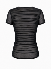 Drape Tee transparent