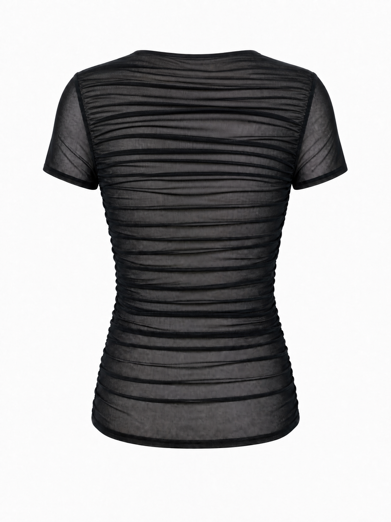 Drape Tee transparent