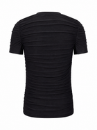 Drape Tee with collar